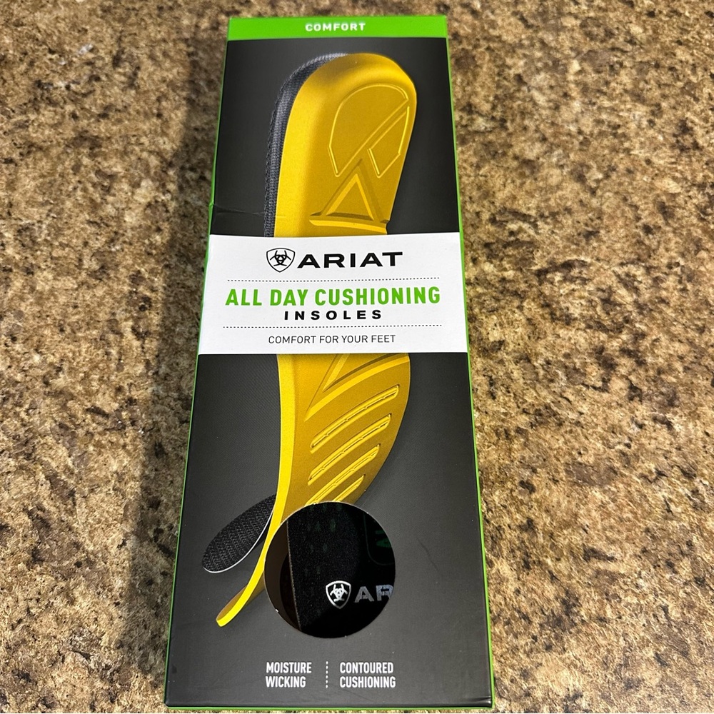 Ariat All Day Cushioning Insoles Size Men’s 7.5 USA